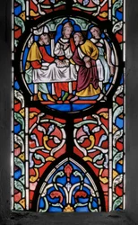 キリストの受難、イーストウィンドウ、詳細、1848-50